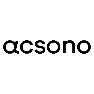 Logo acsono ag – swiss room acoustics
